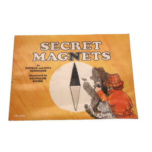 Vintage Secret Magnets by Herman and Nina Schneider Scholastic Softcover 1979